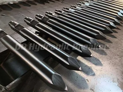 DQ Machinery Manufacturing Висококачествени резервни части на длето за хидравличен прекъсвач за HB20G GB8AT SB81 SB100 SB121 SB131 SB151
